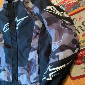 Alpinestar Stella jacket- Camo motorcycle jacket.